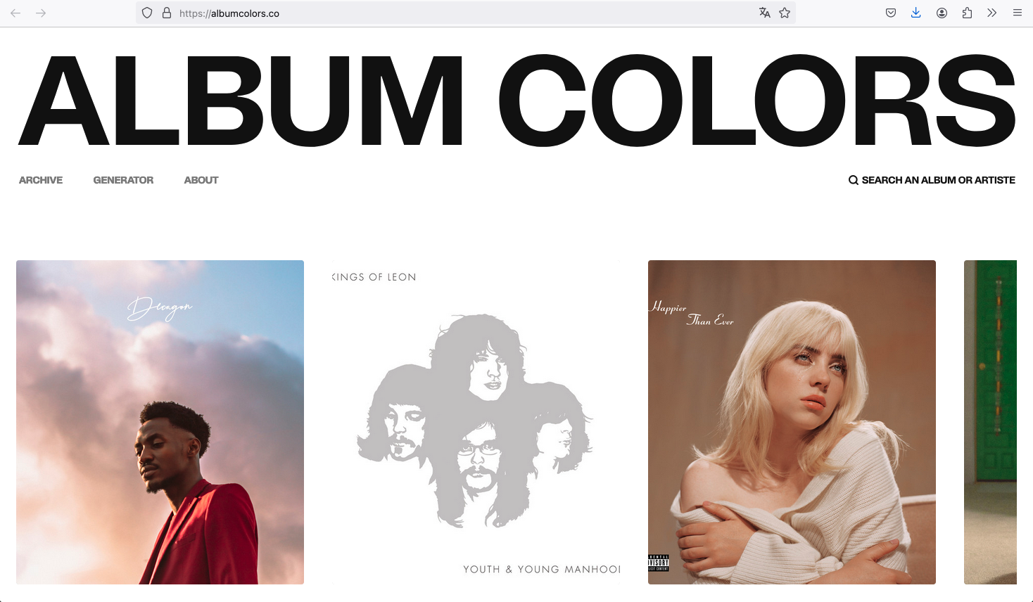 Album Colors