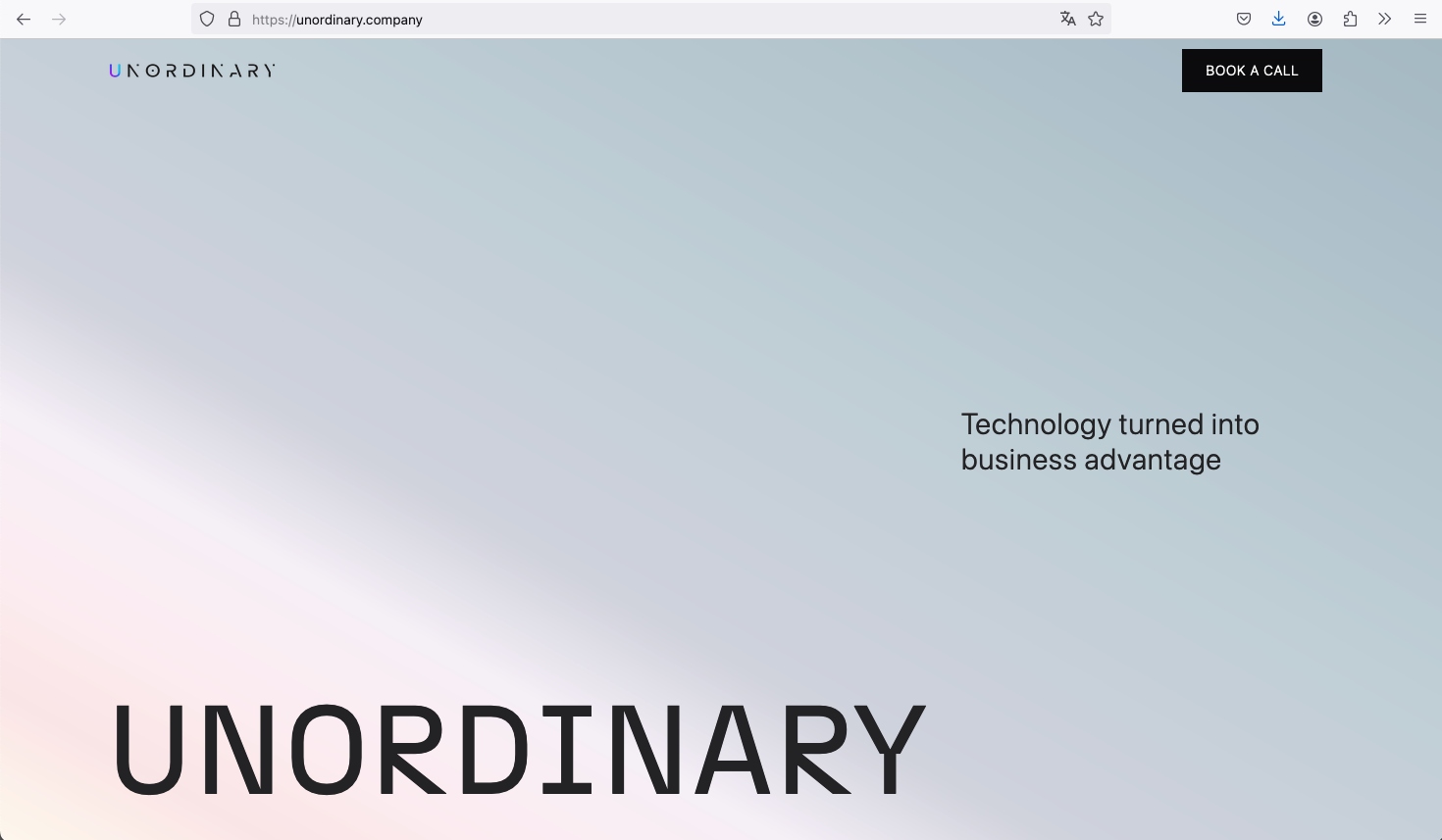 Unordinary